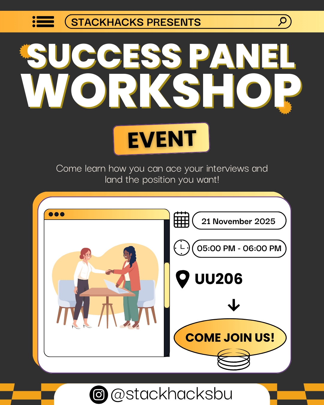 Success Panel Workshop